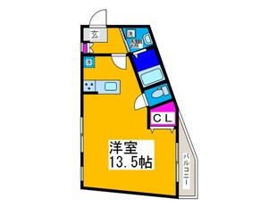 枇杷の木の物件間取画像